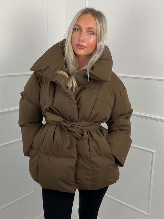 Trendy Waterproof Waist Puffer